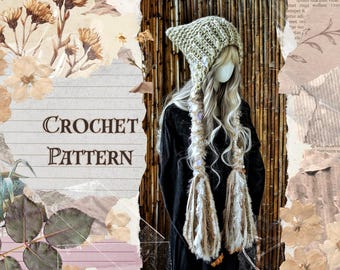CROCHET PATTERN kitty hat