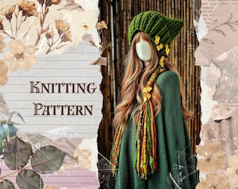KNITTING PATTERN kitty hat