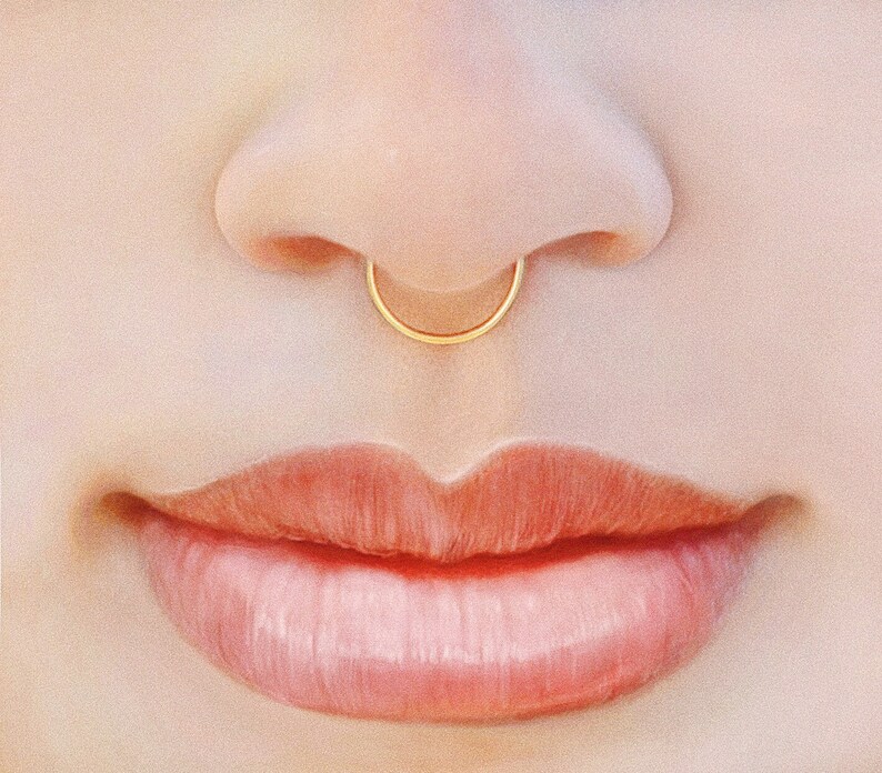 Septum Y Piercing En La Nariz
