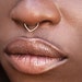 FAKE Septum ring, Nose ring, fake piercing, Clip on faux septum, Nose piercing, Gift for friend 