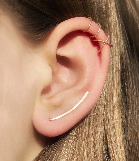 Helix/Upper Lobe Piercing Earrings Online – Boldiful