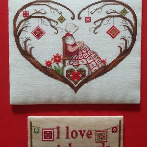 CV 149 - Cuori i LOVE PATCHWORK