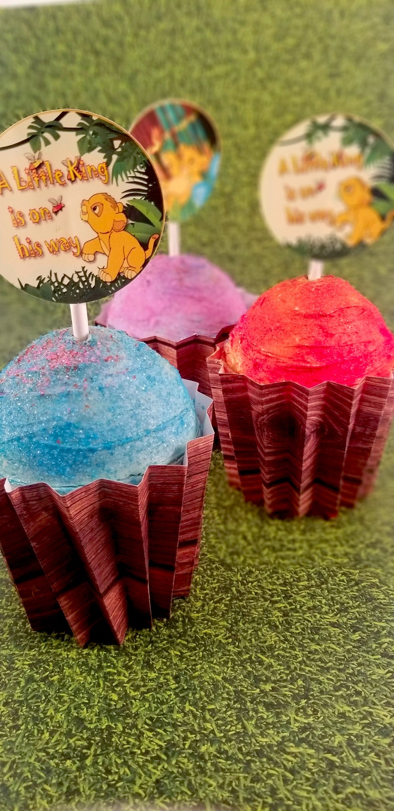 Lion King Simba Cupcake Toppers.Lion King Baby Shower Etsy