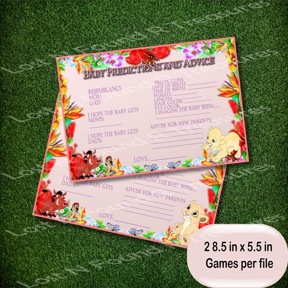 nala baby shower decorations