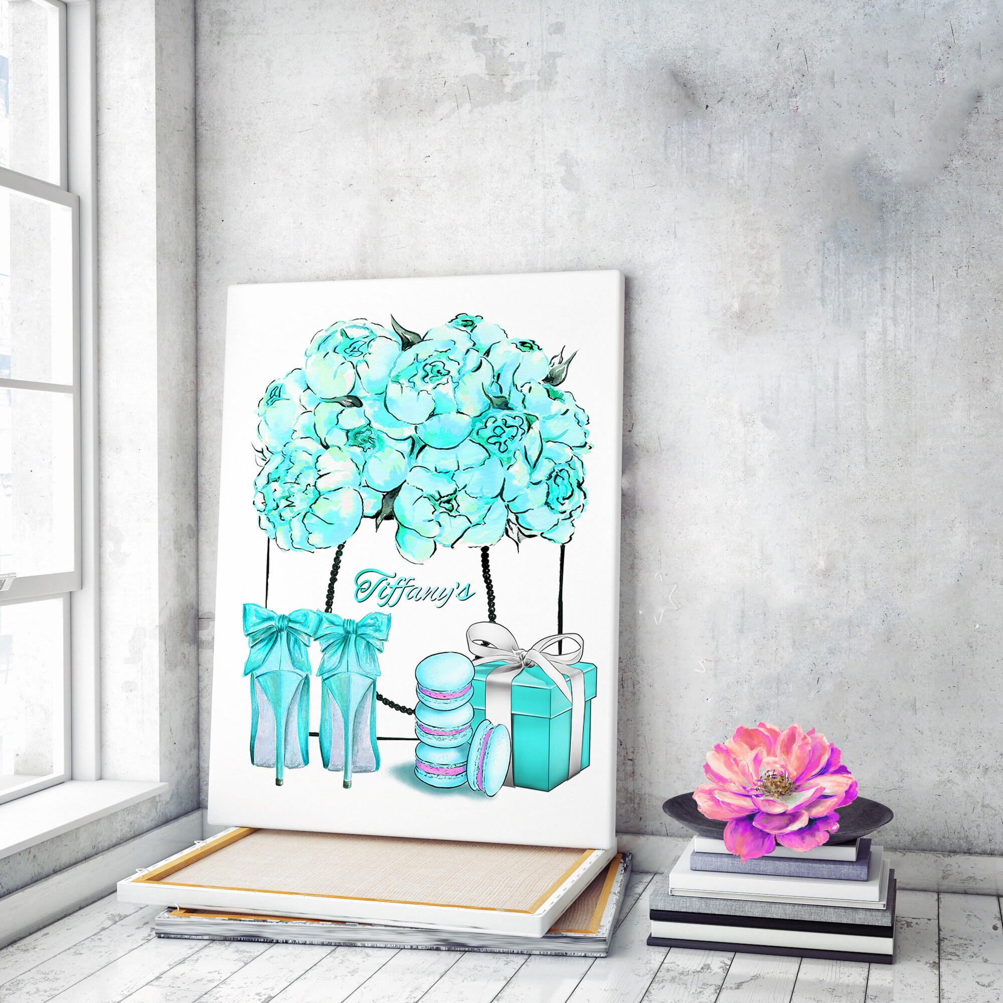 Fashion Wall Art Canvas Art Fashion Canvas Wandkunst Modedruck Etsy
