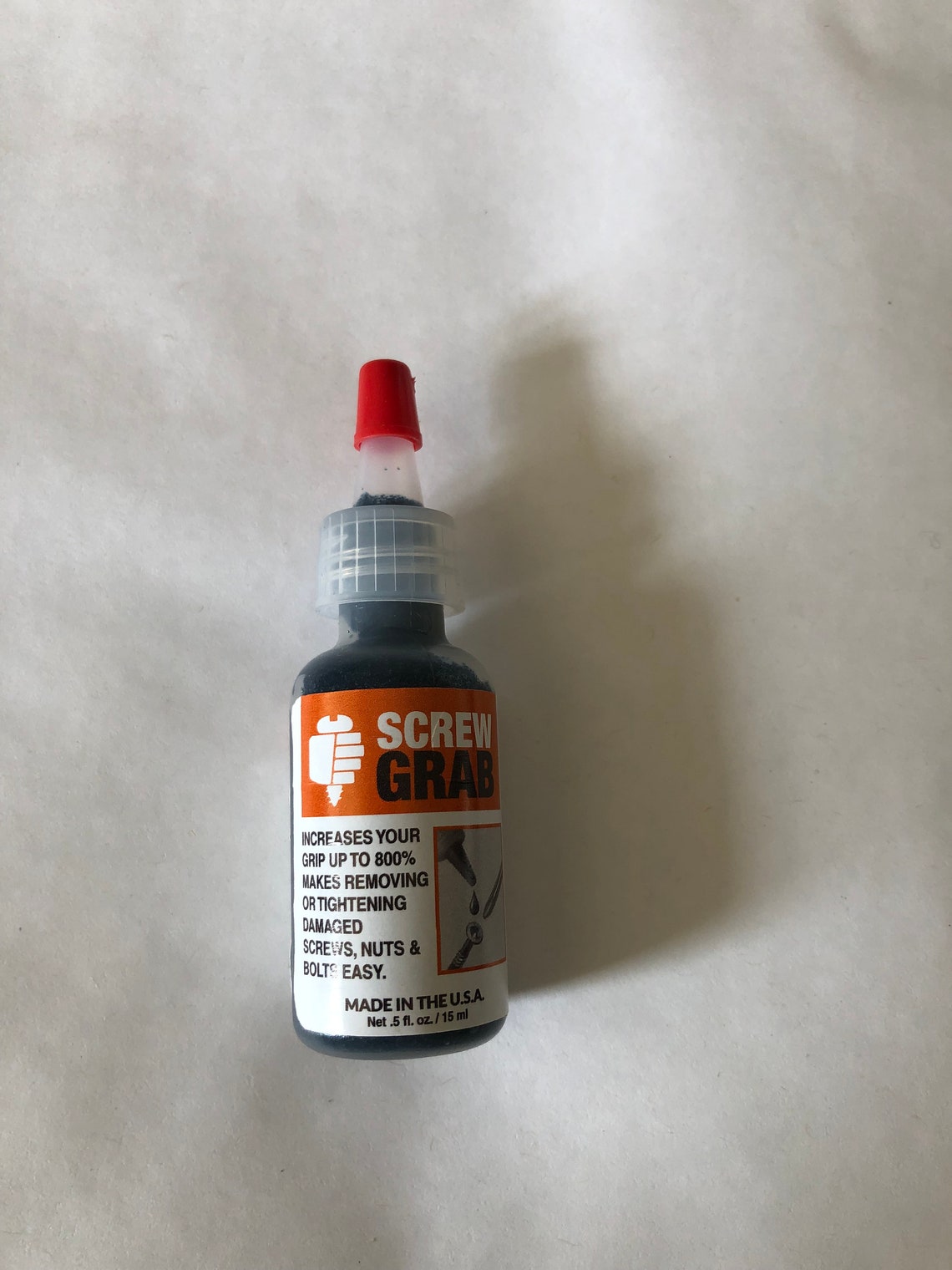 Screwgrab Screw Remover Friction Gel 15ml/ 5 Fl.oz Etsy