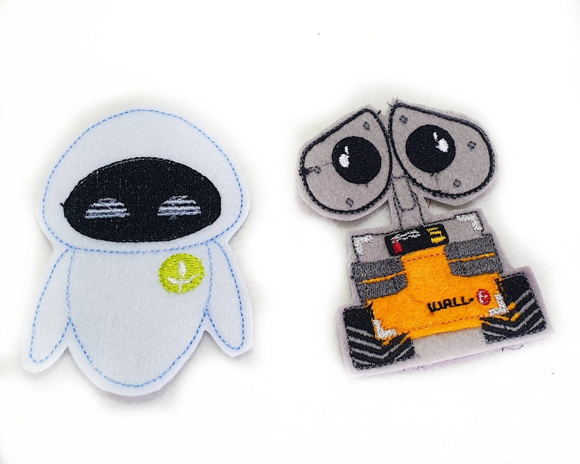 Wall E Finger Puppets Eva Robot Soft Book Quiet Toy Walle Felt Etsy