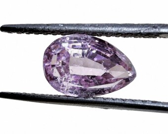 Kunzite 3.56ct Pear Cut Loose Gemstone