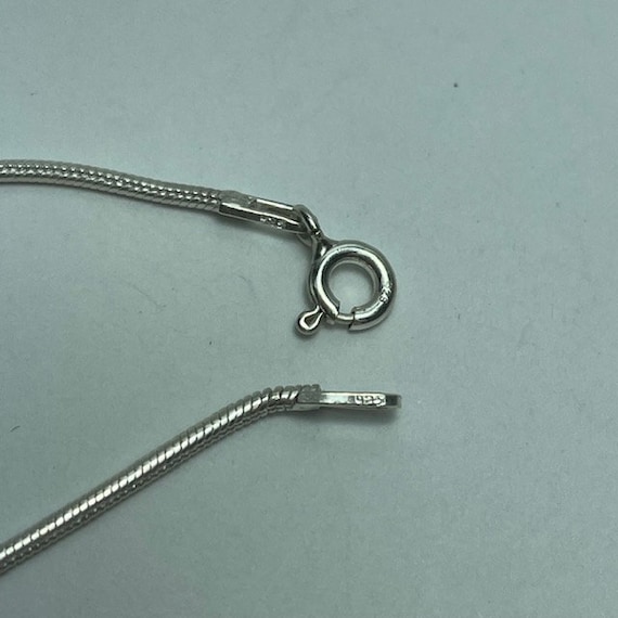 Sterling Silver 925 Snake Chain Necklace 20inch - Etsy