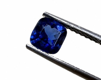 Natural Blue Kyanite 1.34ct Cushion Cut Loose Gemstone