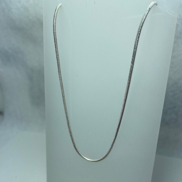 Sterling Silver 925 Snake Chain Necklace 20inch - Etsy