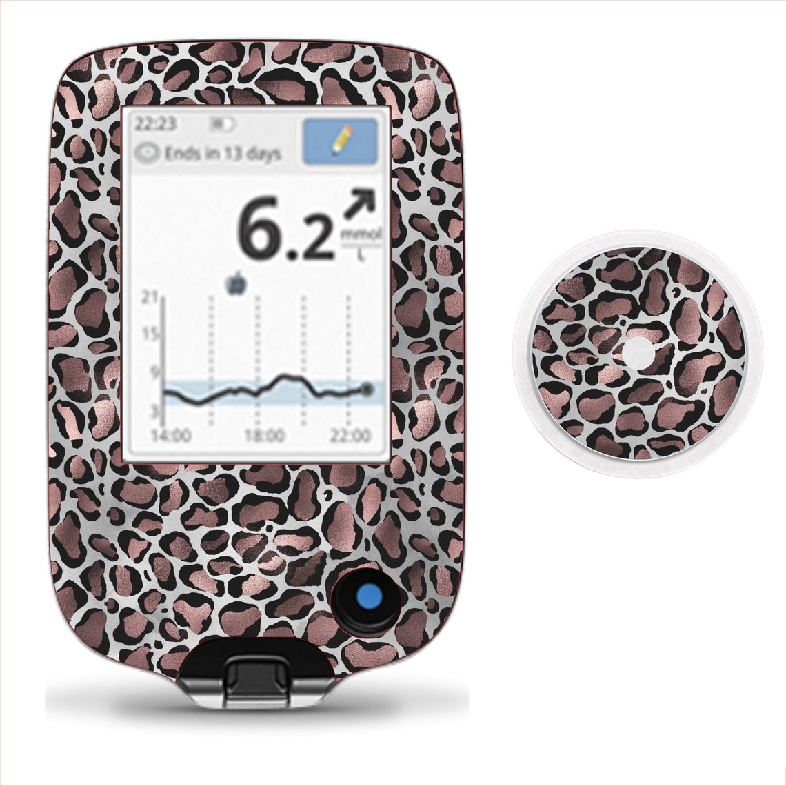 Rosa und lila Gerät Decals Freestyle Libre Scanner oder Dexcom | Etsy