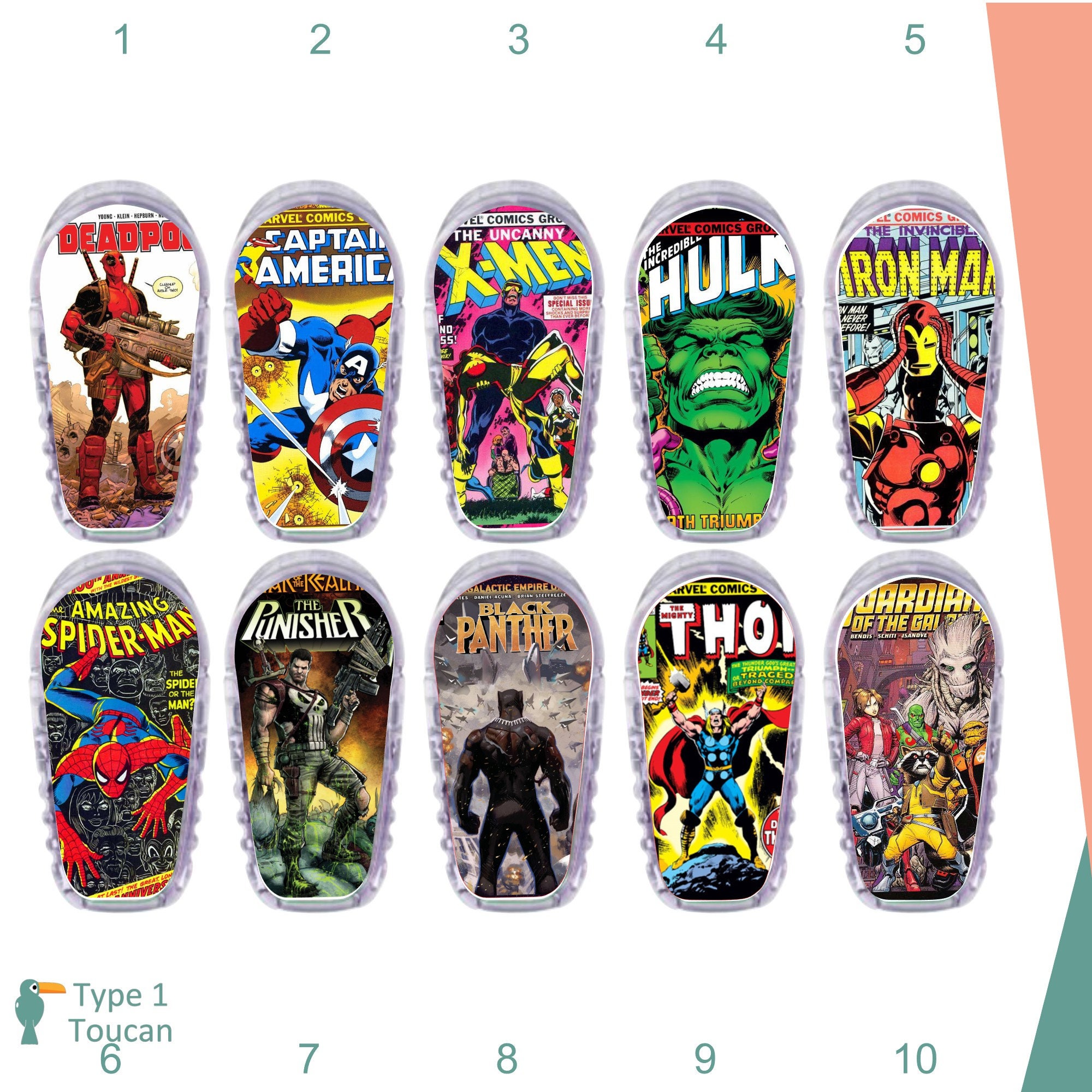 G6 / G7 Comic Stickers Hero G7 or G6 Etsy UK