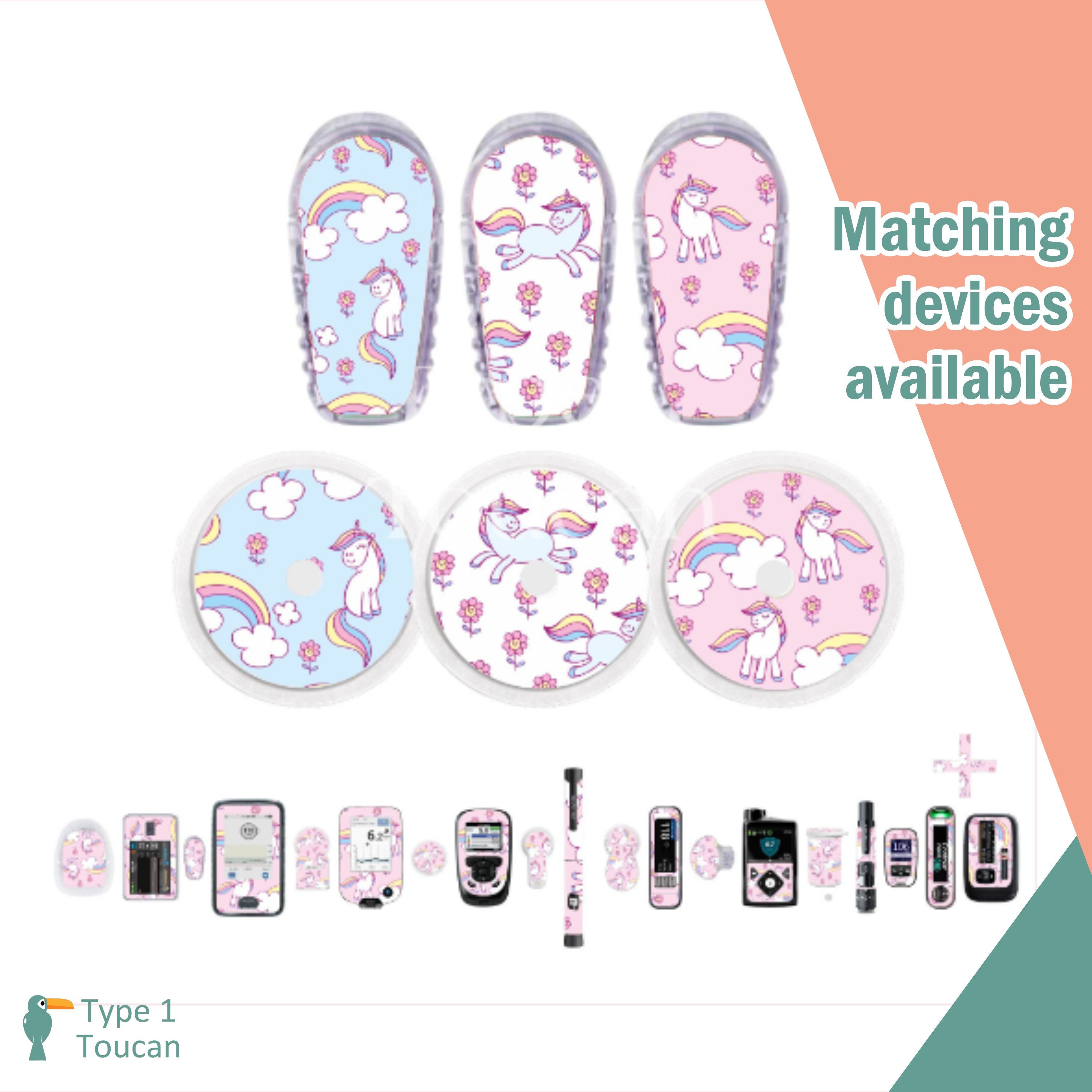 Unicorn Diabetes Stickers G6 Omnipod Freestyle Etsy UK