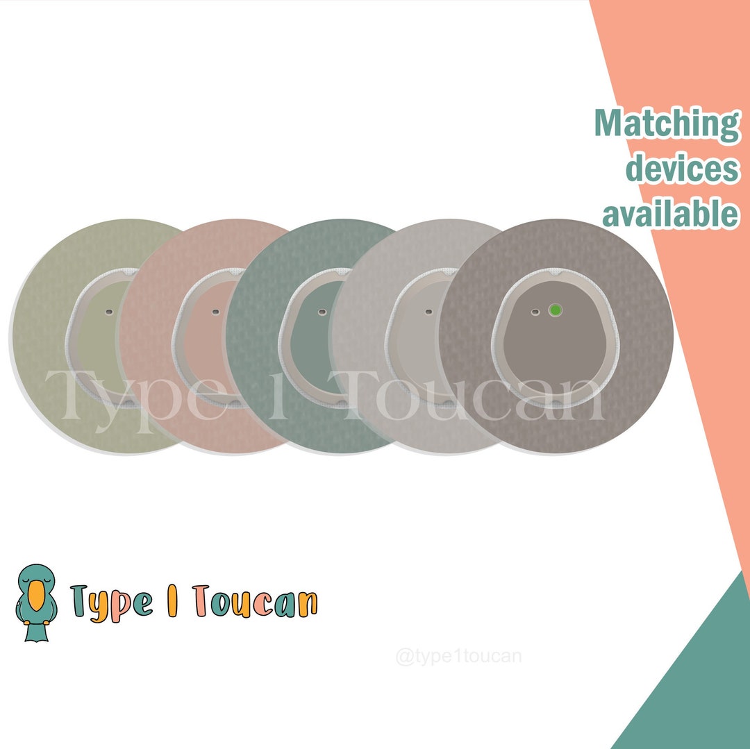 dexcom-g7-overpatch-multipack-of-5-patches-earth-tones-etsy