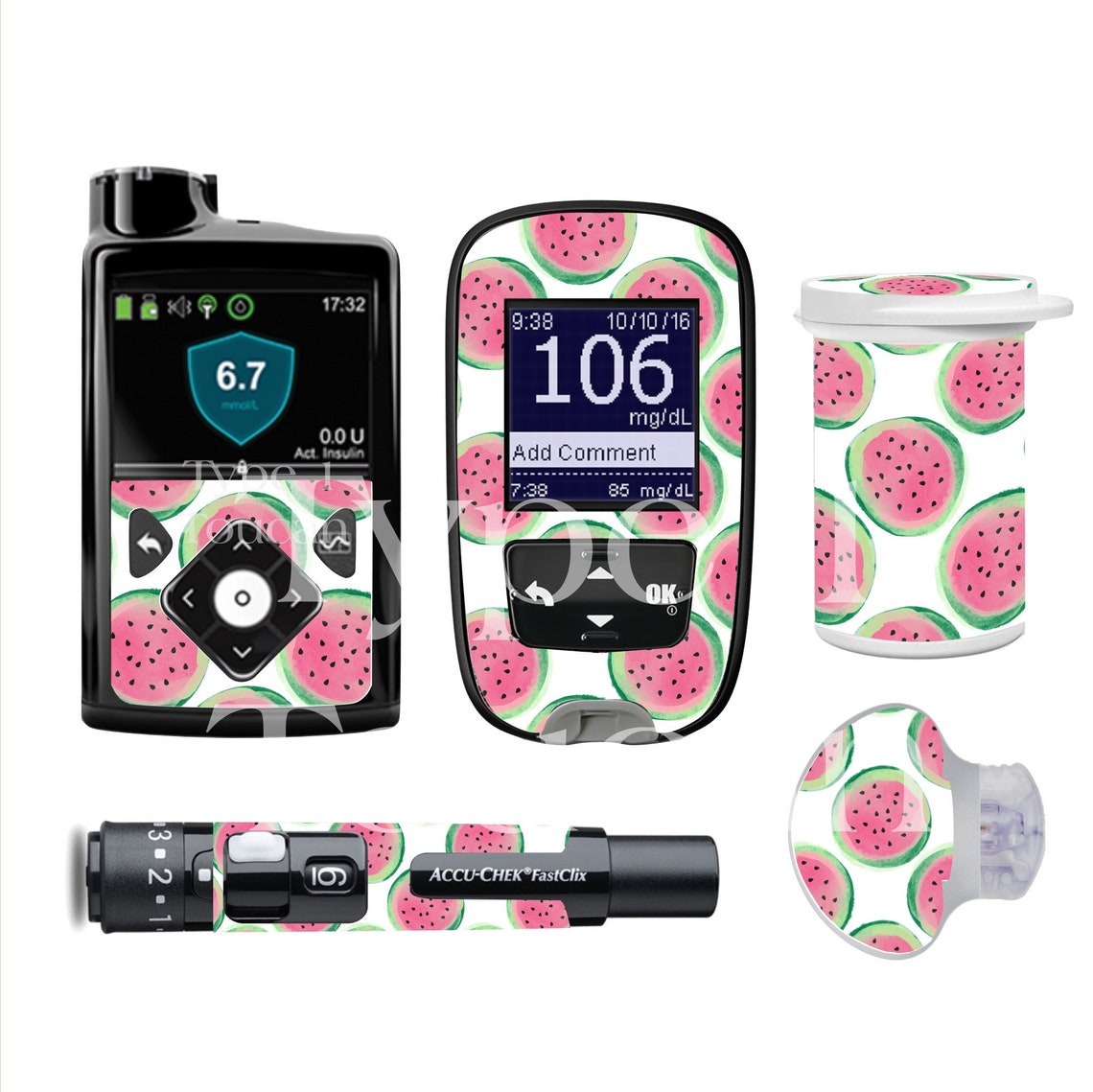 Medtronic Minimed Pump 770g 780g Sticker Accuchek Guide Etsy UK