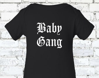 Baby Gang Infant Baby Clothes! - Cute Bodysuits - All Colors Available - Creepers, Bodysuits, one pieces - Wild Child - Officially Licensed