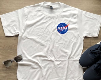 NASA Meatball Insignia T-Shirt - Officially Licensed NASA Shirt - Space Tee - Premium 100% Ring-Spun Cotton Tees All Sizes