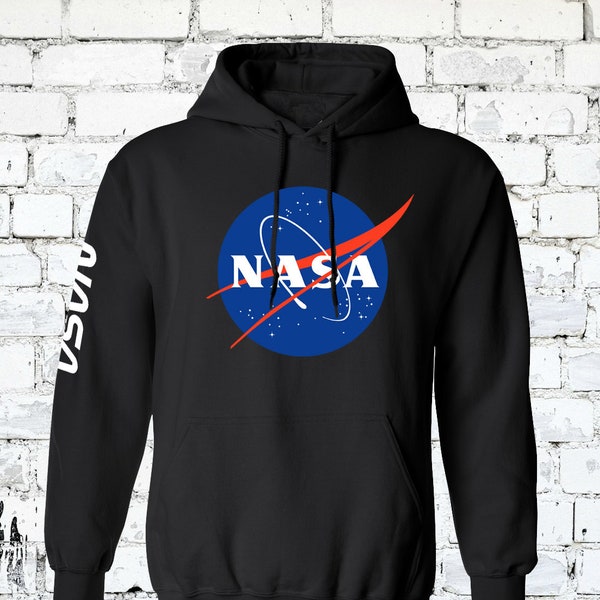 NASA Space Hoodie - Top Trends - Space Hoodie - All Colors Available - Youth and Adult Sizes - NASA Hoodie - Officially Licensed