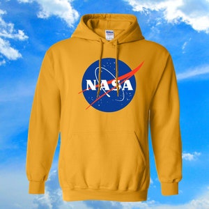 NASA Meatball Insignia Hoodie - Space Hoodie - All Colors Available - Youth and Adult Sizes - NASA Hoodie - Officially Licensed