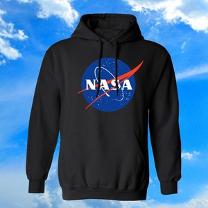 NASA Meatball Insignia Hoodie - Space Hoodie - All Colors Available - Youth and Adult Sizes - NASA Hoodie - Officially Licensed