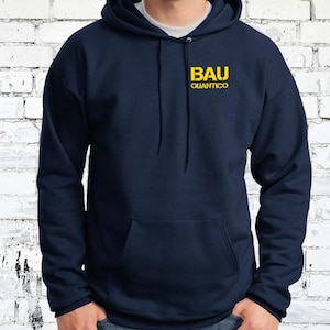 FBI BAU Quantico Behavioral Analysis Unit Criminal Hoodie - Customizable - All Sizes and Colors - Adult and Youth Unisex Sizes - YF