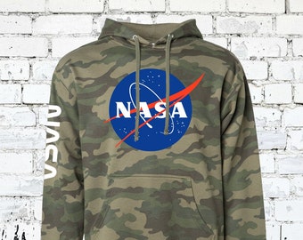 NASA Space Hoodie - Top Trends - Space Hoodie - All Colors Available - Youth and Adult Sizes - NASA Hoodie - Officially Licensed