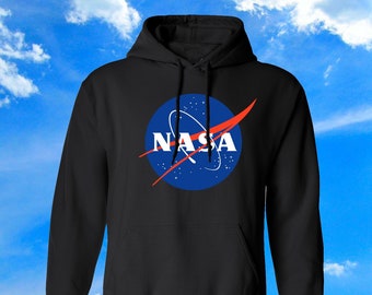 NASA Meatball Insignia Hoodie - Space Hoodie - All Colors Available - Youth and Adult Sizes - NASA Hoodie - Officially Licensed