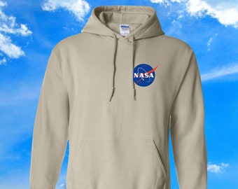NASA Meatball Insignia Hoodie - Space Hoodie - All Colors Available - Youth and Adult Sizes - NASA Hoodie - Officially Licensed