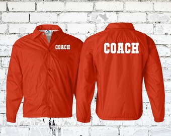 Customizable Coach and Team Jackets - Perfect for Football