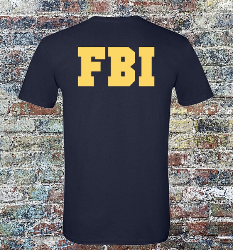 FBI Agent Shirt Field Agent Shirt Realistic Funny Tee Customizable Federal Bureau of Investigation Shirt Sweatshirt Hoodie image 5