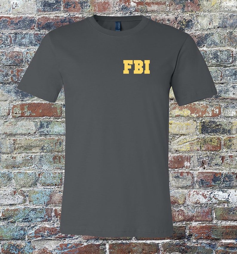 FBI Agent Shirt Field Agent Shirt Realistic Funny Tee Customizable Federal Bureau of Investigation Shirt Sweatshirt Hoodie image 2