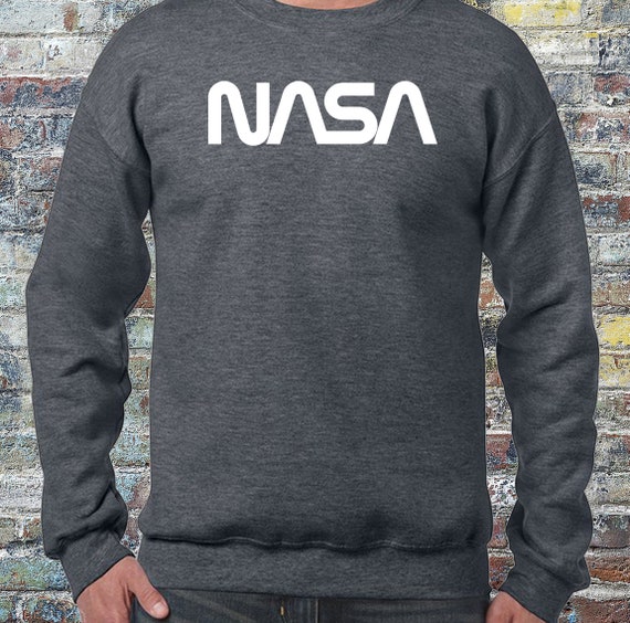 Nasa worm logo sweatshirt hotsell