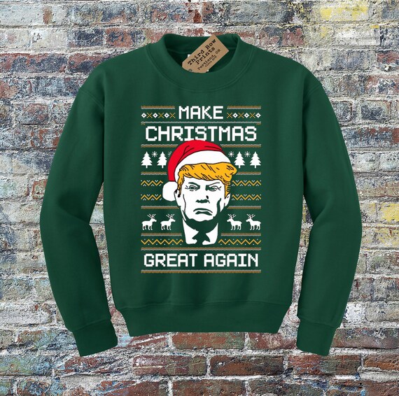 Make Christmas Great Again Shirt - Trump Ugly Christmas Gift Make Christmas Great Again Shirt - Trump Ugly Christmas Gift