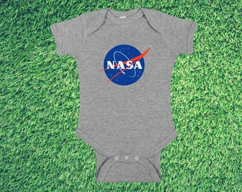 NASA Meatball Insignia Baby Clothes! - Space Bodysuits - All Colors Available - Creepers, Bodysuits, one pieces - NASA - Officially Licensed