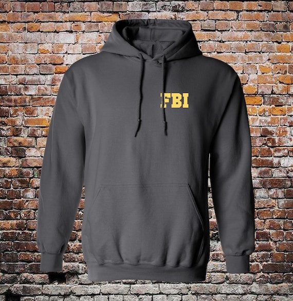 FBI Agent Hoodie Field Agent Pullover Realistic Pullover