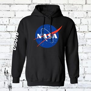 NASA Space Hoodie - Top Trends - Space Hoodie - All Colors Available - Adult Sizes - NASA Hoodie - Officially Licensed