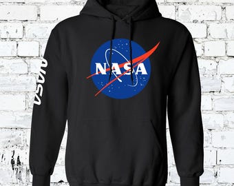 NASA Space Hoodie - Top Trends - Space Hoodie - All Colors Available - Adult Sizes - NASA Hoodie - Officially Licensed