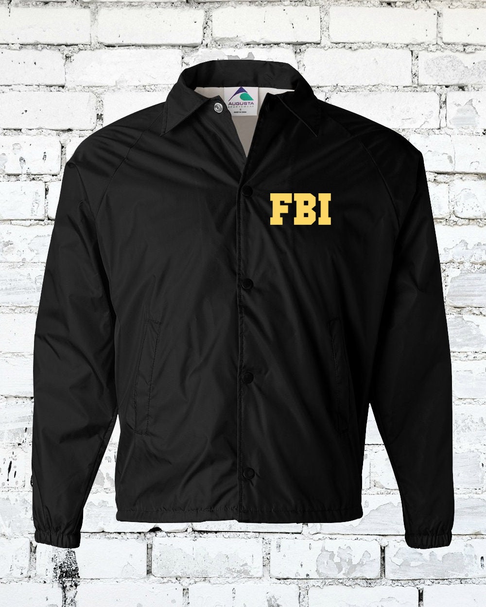 Custom fbi best sale jacket