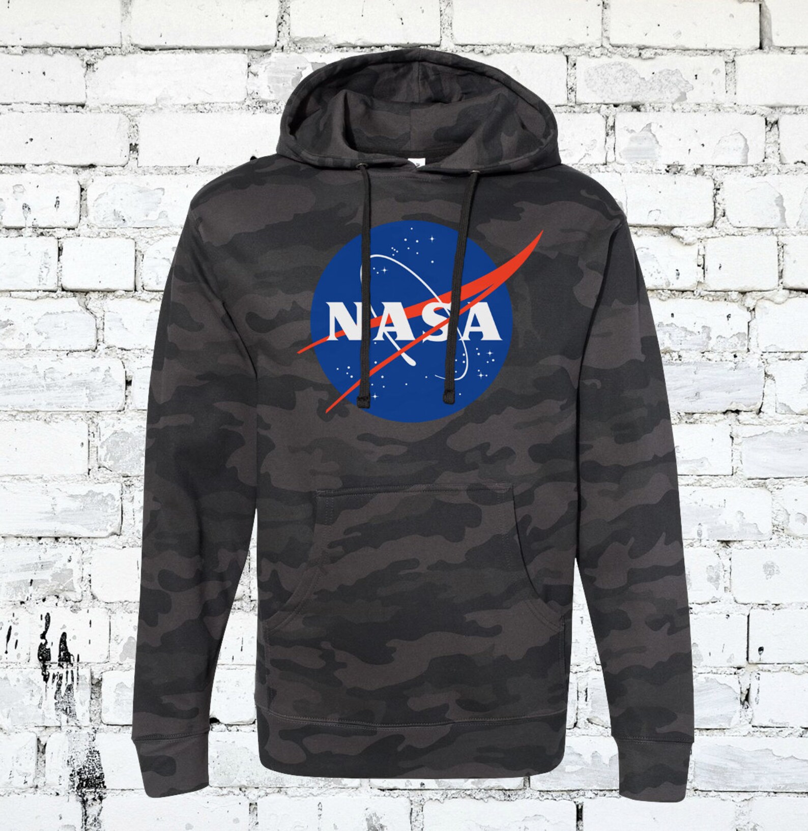 NASA Space Hoodie Space Hoodie All Colors Available Etsy