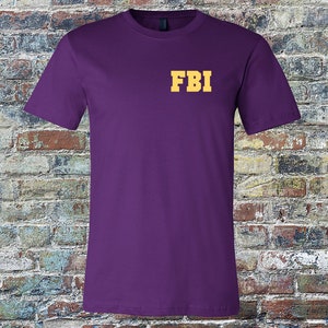 FBI Agent Shirt Field Agent Shirt Realistic Funny Tee Customizable Federal Bureau of Investigation Shirt Sweatshirt Hoodie image 6