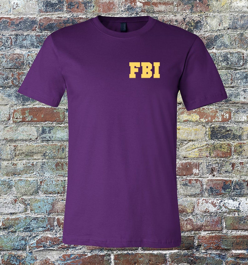 FBI Agent Shirt Field Agent Shirt Realistic Funny Tee Customizable Federal Bureau of Investigation Shirt Sweatshirt Hoodie image 6