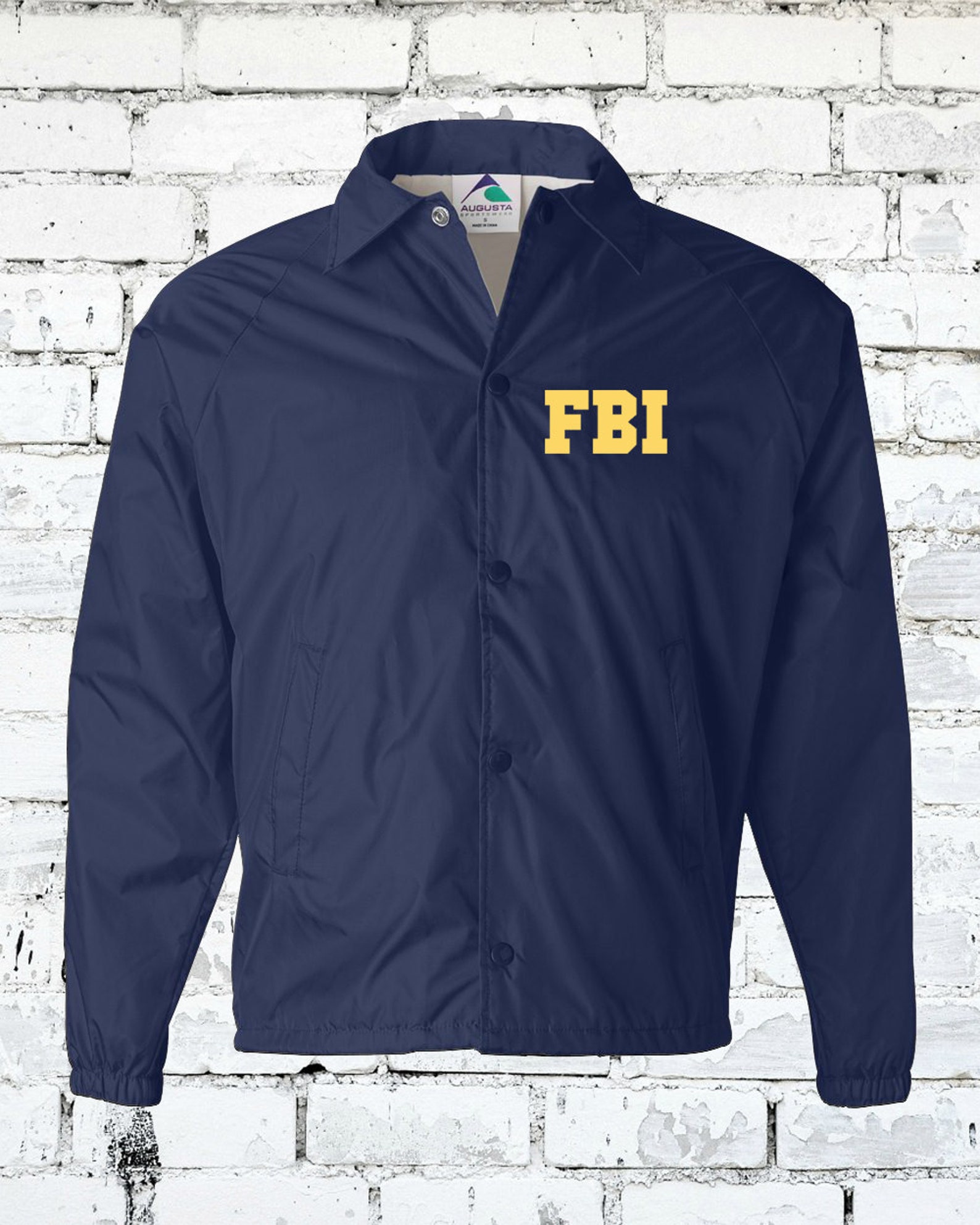 FBI Field Agent Agent Jacket Realistic Jacket Customizable Etsy