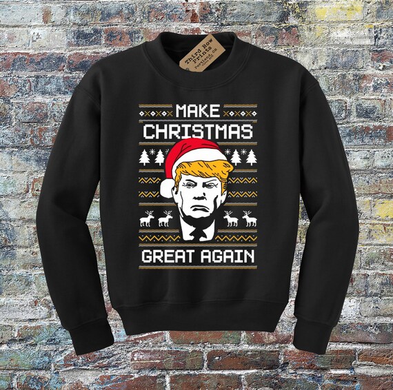 Make Christmas Great Again Shirt - Trump Ugly Christmas Gift Make Christmas Great Again Shirt - Trump Ugly Christmas Gift