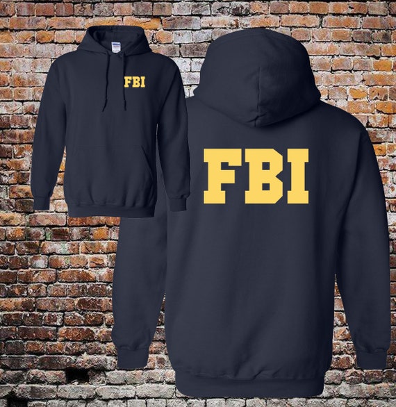 FBI Agent Hoodie Field Agent Pullover Realistic Pullover