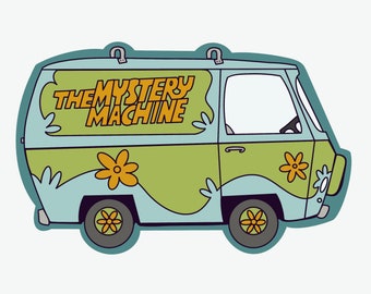 Mystery Machine Sticker