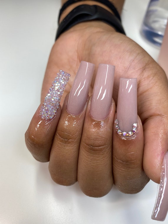 crystal nail designs