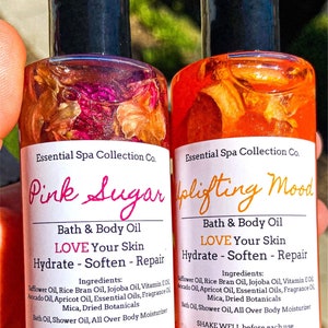 Moisturizing Bath and Body Oil-Choose Your Scent-Bath Oil-Body Oil-Gifts For Her-Gifts For Bride-Self Care-Gifts For Mom-Body Care