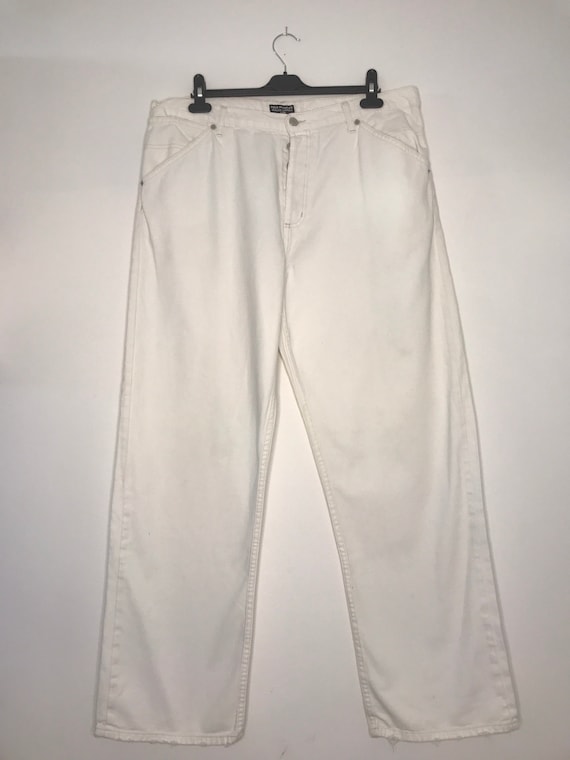 Vintage Ralph Lauren White Jeans - Etsy 
