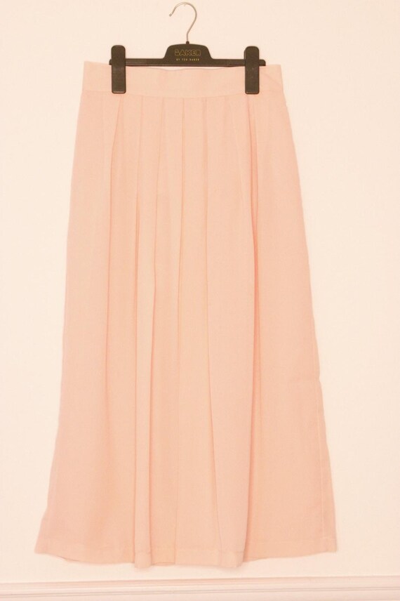 Gorgeous Vintage 80's  peach skirt - image 1